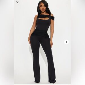 Fashion Nova Black Jumpsuit